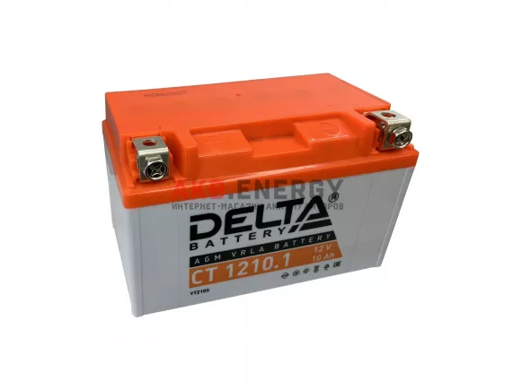 Купить новый аккумулятор DELTA CT 1210.1 10 Ач 190 A [EN] 12V интернет-магазин AKB ENERGY во Владимире