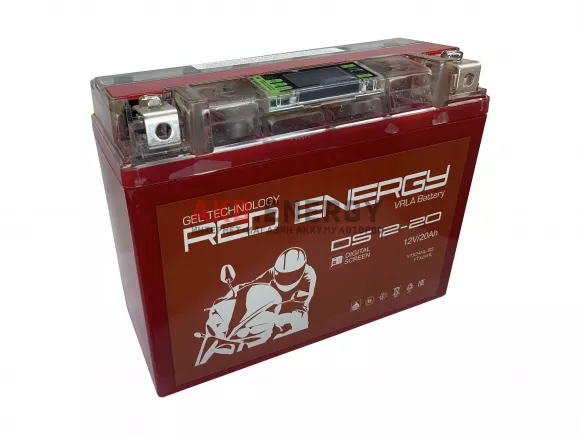 Купить новый аккумулятор Red Energy DS 1220 20 Ач 255 A [EN] 12V интернет-магазин AKB ENERGY во Владимире
