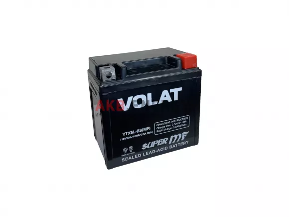Купить новый аккумулятор VOLAT 5 Ач 80 A [CCA] 12V (YTX5L-BS) MF интернет-магазин AKB ENERGY во Владимире