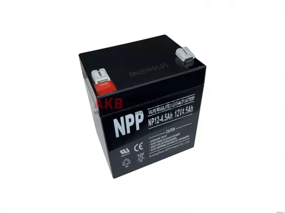 Купить новый аккумулятор NPP NP12-4.5 Ah 12V интернет-магазин AKB ENERGY во Владимире