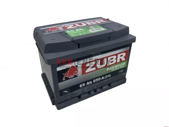Купить новый аккумулятор ZUBR PREMIUM 65 Ач 650 А [EN] низкий Обратный интернет-магазин AKB ENERGY во Владимире