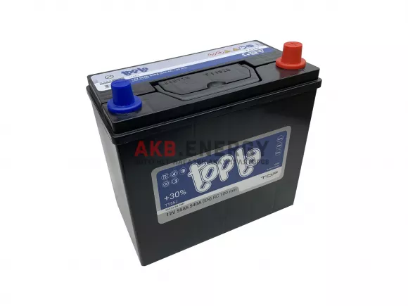 Купить новый аккумулятор TOPLA Top Asia 55 Ач 540 А [EN] Обратный (TT55J) интернет-магазин AKB ENERGY во Владимире