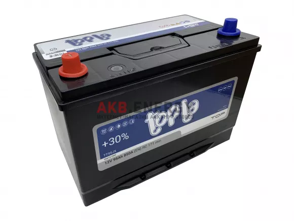 Купить новый аккумулятор TOPLA Top Asia 95 Ач 850 А [EN] Прямой (TT95JX) интернет-магазин AKB ENERGY во Владимире