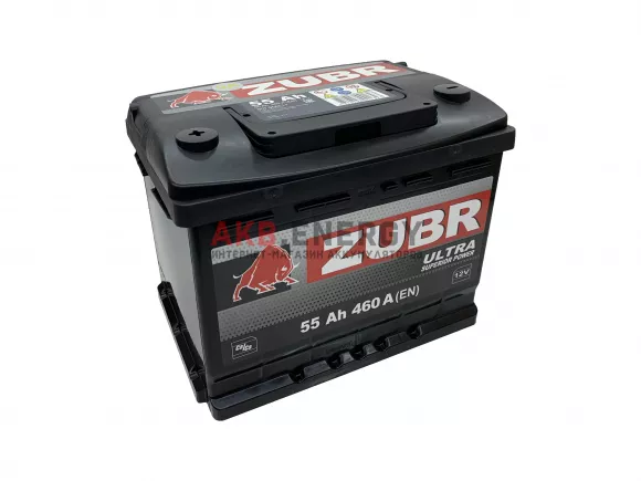 Купить новый аккумулятор ZUBR ULTRA 55 Ач 530 А [EN] Прямой интернет-магазин AKB ENERGY во Владимире