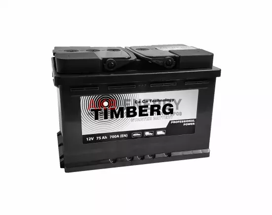 Купить новый аккумулятор TIMBERG Professional Power 75 Ач 700 А [EN] Прямой интернет-магазин AKB ENERGY во Владимире