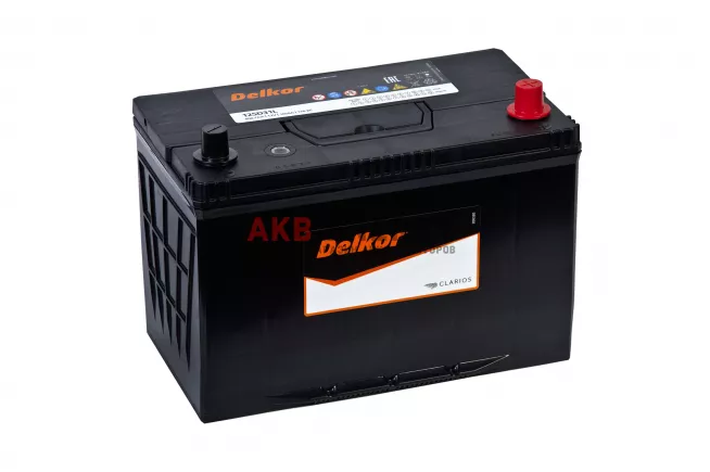 Купить новый аккумулятор DELKOR 105 Ач 800 А [CCA] Обратный (125D31L) интернет-магазин AKB ENERGY во Владимире