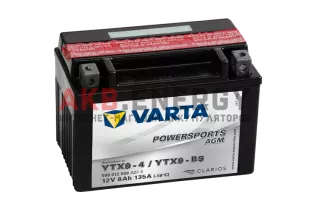 VARTA POWERSPORTS AGM 8 Ач 135 A [EN] 12V YTX9-BS (YTX9-4) 508 012 008 A51 4