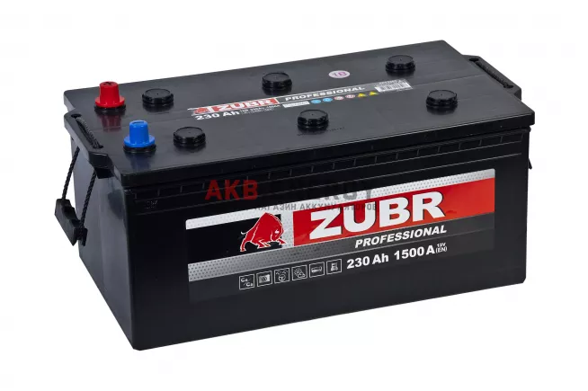 Купить новый аккумулятор ZUBR PROFESSIONAL 230 Ач 1500 А [EN] Обратный интернет-магазин AKB ENERGY во Владимире