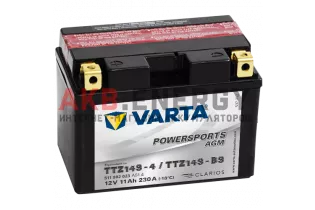 VARTA POWERSPORTS AGM 11 Ач 230 A [EN] 12V TTZ14S-BS (TTZ14S-4) 511 902 023 A51 4