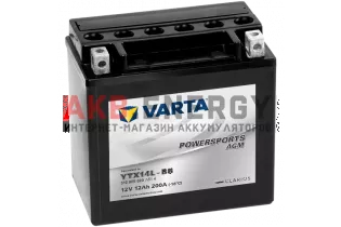 VARTA POWERSPORTS AGM 12 Ач 200 A [EN] 12V YTX14L-BS 512 905 020 A51 4