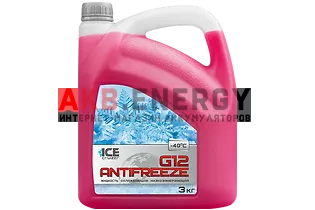 Антифриз Ice Cruizer G12-40 (3кг) красный
