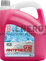 Антифриз Ice Cruizer G12-40 (3кг) красный